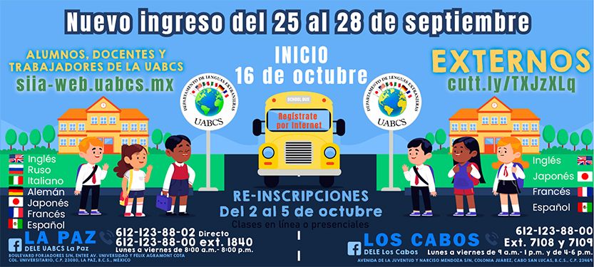 uabcs cursos de idiomas 